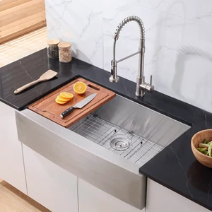 VEVOR 33-inch Kitchen Undermount Single Bowl Sinks, Stainless Steel Drop-In Farmhouse Basin with Accessories, Household Dishwasher Sinks for RV, Prep Kitchen, Laundry Room, Bar VEVOR 33-inch Kitchen Undermount Single Bowl Sinks, Stainless Steel Drop-In Farmhouse Basin with Accessories, Household Dishwasher Sinks for RV, Prep Kitchen, Laundry Room, Bar