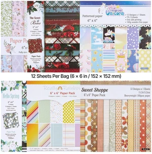 VEVOR Scrapbook Paper, 72 Sheets, 6 x 6 in Mixed Special Patterned Paper Set for VEVOR Die Cutting and Embossing Machine, Vibrant Color, for Decorations, Scrapbooking, Card Making, and DIY Crafting VEVOR Scrapbook Paper, 72 Sheets, 6 x 6 in Mixed Special Patterned Paper Set for VEVOR Die Cutting and Embossing Machine, Vibrant Color, for Decorations, Scrapbooking, Card Making, and DIY Crafting