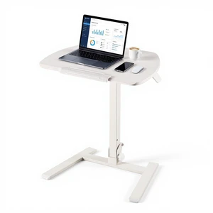 VEVOR Standing Desk, Adjustable Height Mobile Stand Up Desk with Tilting Desktop, 25.6 x 19 in Small Computer Sit Stand Workstation, 33 lbs Capacity, Pneumatic Lift for Home Office, Fully Assembled VEVOR Standing Desk, Adjustable Height Mobile Stand Up Desk with Tilting Desktop, 25.6 x 19 in Small Computer Sit Stand Workstation, 33 lbs Capacity, Pneumatic Lift for Home Office, Fully Assembled