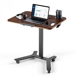 VEVOR Standing Desk, Adjustable Height Mobile Stand Up Desk with Tilting Desktop, 28.2 x 20.7 in Small Computer Sit Stand Workstation, 33 lbs Capacity, Foot Pedal Pneumatic Lift for Home, Office VEVOR Standing Desk, Adjustable Height Mobile Stand Up Desk with Tilting Desktop, 28.2 x 20.7 in Small Computer Sit Stand Workstation, 33 lbs Capacity, Foot Pedal Pneumatic Lift for Home, Office