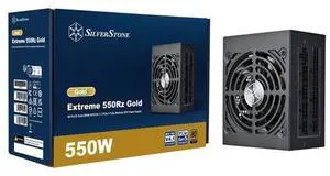 Silverstone Extreme 550Rz Gold 80 PLUS Gold 550W SFX 12V 4.1 PCIe 5 Fully Modular SFX Power Supply
