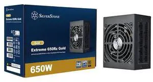 Silverstone Extreme 650Rz Gold 80 PLUS Gold 650W SFX 12V 4.1 PCIe 5 Fully Modular SFX Power Supply