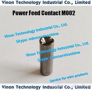 (2pcs) X054D129H04 Power Feed Contact M002 Ø7xØ0.8x20Hmm for Mitsubishi F,G,H,HA. X054D476H01,X054D476H02,DD919A,DD91900,DA284A