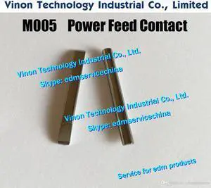 X054D345H01 M005 Power Feed Contact 2.5x3x27.5mm Upper Current Supply X054-D345-H01, X054D345H02 for DWC-G,H,HA