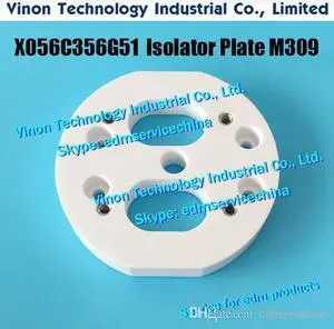 X056C356G51 M309 FX20 Isolator Plate Lower Ø118x20mm for DWC-FX20,FX30,QA20 series machines. X056C356G52, DA984A, DA98400