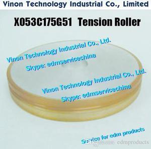 X053C175G51 Urethane Tension Roller M440 Ø103xØ18x16t. X193C196G51 Tension Roller M441 Ø113xØ16x47t for Mitsubishi edm