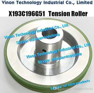 X193C196G51 EDM Tension Roller M441 Ø113xØ16x47tmm for Mitsubishi edm machines