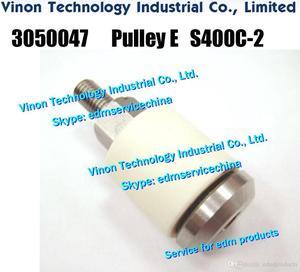 3050047 edm Pulley E (Ceramic flat without groove) for wire evacuation belt S400C-2 Ø25x58Lmm Upper for Sodic AP. AW. BF. EPOC