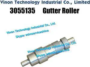 3055135=222975 A325 Gutter Roller Ø25xØ20x94Lmm for Urethane Roller 3053703 S odick A530D,AQ325,AQ327,AQ535L,AQ537L,AG400LS