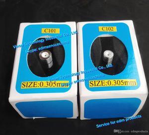 (2pcs) d=0.305mm edm Wire Guide Set Upper&Lower 432.814,200432814,432.512,100432512,444.876,104448760 for ROBOFIL 240,290,640