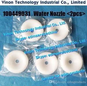 (2pcs) C207 Water Nozzle 449.031 Ø7mm Lower for ROBOFIL 300,310,500,510,1020,2020,4020. 100449031, 100.449.031 Charmilles edm