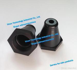 (5pcs/lot) 200641617 edm Water Nozzle Lower d=6mm Lower for Robofil 330F, 135011828, 135005189, 200641617,135.011.828 (cam mix