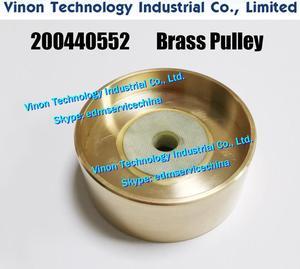 200440552 Brass Pulley Wire Threading C679 Size Ø80x34tmm for ROBOFIL 100,200,400,600 series Charmilles 200.440.552, 200-440-552