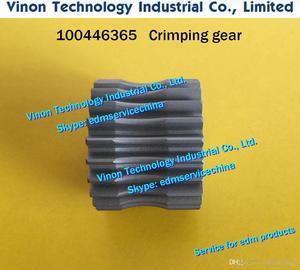 (1pc) 100446365 edm Gear for wire disposal Ø35.6x28t for ROBOFIL 190,290,300,310 Crimp gear wheel edm spare parts 100.446.365