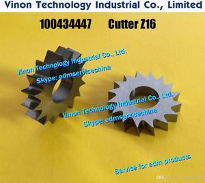 100434447 edm Cutter Z16 30Dx16Teeth, 100.434.447 Lower Cutter Knife 434.447, 24.04.913 for ROBOFIL 230F,240,330F,440CC,640CC