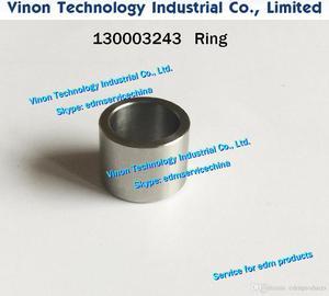 (2pcs/lot) 130003245 edm Ring (Stainles steel) for Robofil 190,290,300,310,390,500 Charmilles edm parts 130.003.245 for Lower