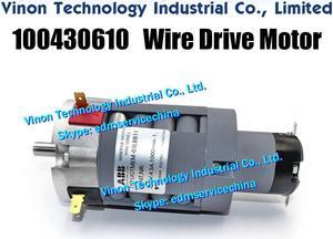 100430610 ABB Wire Drive Motor 22.5V/4.5A/1000min-1 for Charmilles Robofil 240,440,310,500. C670 edm DC Servo Motor 100.430.610