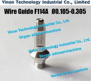 F114A D=0.105 Wire Guide Upper A290-8104-Y702 for Fanuc Level Up(iD2),iE,0iC edm upper diamond guide d=0.105mm A2908104Y702,