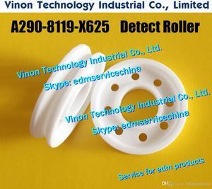 A290-8119-X625 edm Detect Roller (Ceramic) Upper for Fanuc iD,iE,400iA,600iA series A2908119X625,A290.8119.X625 edm ceramic