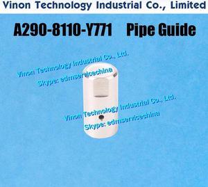 A290-8110-Y771 Lower Pipe Guide for Fanuc C,iA,iB series. edm spare parts End Head For Leading Wire To Rollers A2908110Y771