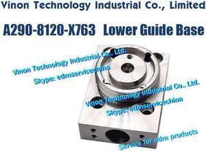 A290-8120-X763 Fanuc Lower Die Guide Base (Stainless Steel) for Fanuc iD,iE series CNC WIRE CUT EDM MACHINES A290.8120.X763 EDM