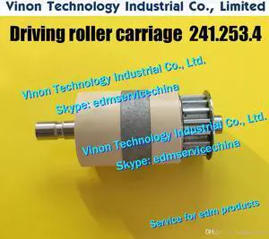 251.553.4 edm Driven Roller Carriage d=31.6mm Guide Roller for Agie AC150-AC370HSS 251.553, 241.253, 241.253.4, 590241253