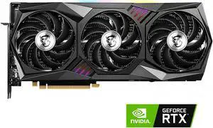 MSI Gaming GeForce RTX 3060 Ti 8GB GDDR6 PCI Express 4.0 Video Card RTX 3060 Ti GAMING X TRIO LHR
