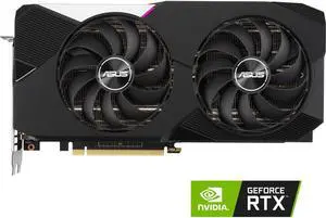 ASUS Dual NVIDIA GeForce RTX 3070 V2 OC Edition Gaming Graphics Card (PCIe 4.0, 8GB GDDR6, LHR, HDMI 2.1, DisplayPort 1.4a, Axial-tech Fan Design, Dual BIOS, Protective Backplate)