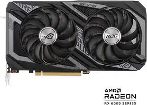 ASUS ROG STRIX Radeon RX 6600 XT 8GB GDDR6 PCI Express 4.0 CrossFireX Support ATX Video Card ROG-STRIX-RX6600XT-O8G-GAMING