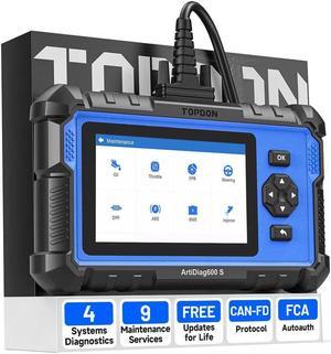 OBD2 Scanner TOPDON AD500S Car Diagnostic Scan Tool Engine ABS SRS Transmission Code Reader 5 Reset Services