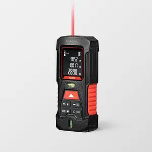 Laser Measuring Tool, Magpie Saber 131ft (40m) Laser Measurement Tool with ft/in/m Measurement Units and 2 Bubble Levels_Class 2 Laser