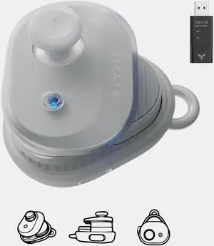 Flydigi JOYONE Mobile Game Controller, Plug and Play, Single Joystick and Single Button Design, Extremely Simple Style, Compatible with Android and Ios, Trendy, Fashionable (JOYONE+UTOOL)