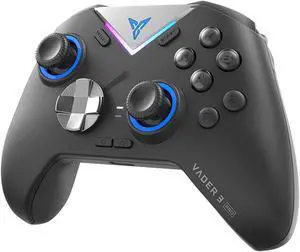 Flydigi Vader 3 Pro Wireless Game Controller, Four-Motor Vibration Feedback, Hall Gaming Trigger and Microswitch Trigger Changeable, 500Hz High Polling Rate, Multi-Platform Supported Flydigi Vader 3 Pro Wireless Game Controller, Four-Motor Vibration Feedback, Hall Gaming Trigger and Microswitch Trigger Changeable, 500Hz High Polling Rate, Multi-Platform Supported