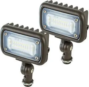 Newhouse Lighting WW15BRZ-2 16-Watt Outdoor Die-Cast Aluminum LED Wall Wash Flood, Weatherproof Landscape Lighting 1500 Lumens, 3000K Warm White, 120-277V, 1/2" Knuckle Mount, Bronze, 2-Pack Newhouse Lighting WW15BRZ-2 16-Watt Outdoor Die-Cast Aluminum LED Wall Wash Flood, Weatherproof Landscape Lighting 1500 Lumens, 3000K Warm White, 120-277V, 1/2" Knuckle Mount, Bronze, 2-Pack