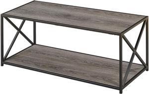 Convenience Concepts Tucson Coffee Table, Weathered Gray
