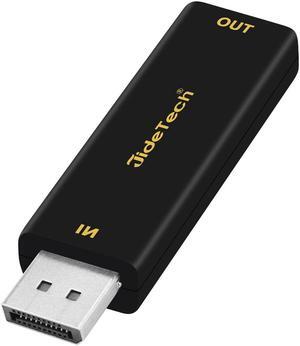 JideTech Displayport to HDMI Adapter 4K@60Hz, DP Male to HDMI Female Converter for HDTV, Monitor, Projector