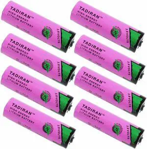 (8-Pack) 3.6V 2400mAh TL-5903/S AA Lithium Battery for  TL-5903 SL-360 S7-400 ER14500 ER14505 TL-2100 6ES7971-0BA00 for S7-400