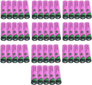 50PCS 2400mAh 3.6V SL-360PLC/TL-5903 AA Lithium Battery for TL-5903 SL-360 S7-400 ER14500 ER14505 TL-2100