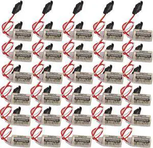 (30-Pack) for  CR14250SE 1/2AA 3V PLC Battery 1747-BA Backup Power Supply Lithium Battery