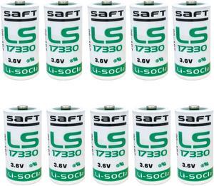 (10pcs) Replacement for SAFT LS17330 2/3 A Size Lithium Battery 3.6V 2100mAh