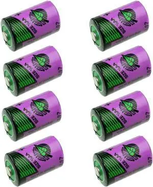 8Pcs 3.6V 1200mAh for Tadiran TL-5902 CMOS 1/2 AA Li-on Battery TL-5902/S TL-2150 Batteries