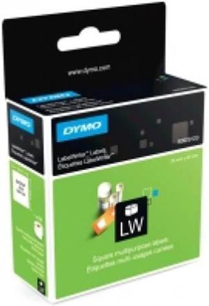 Dymo Labelwriter Square Multipurpose Label White (25x25mm)