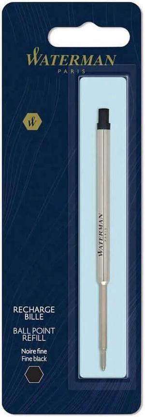 Waterman Maxima Fine Ballpoint Pen Refill 0.8mm (Black)