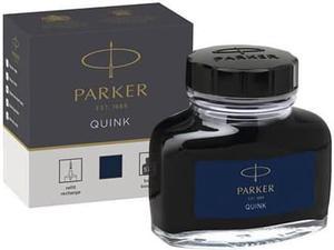 Parker Quink Permanent Ink Bottle - Blue/Black