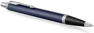 Parker IM Ballpoint Pen Chrome Trim - Matte Blue