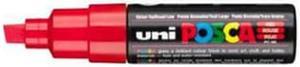 Uni Posca PC-8K Chisel Tip Paint Marker - Red