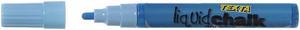 Texta Liquid Chalk Bullet Tip Dry Wipe Marker 4.5mm (Blue)