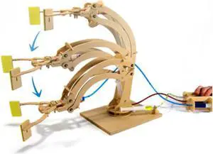 Pathfinders Hydraulic Robotic Arm Wooden Kit