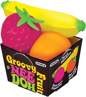 Schylling Groovy Fruit Nee-Doh Schylling Groovy Fruit Nee-Doh