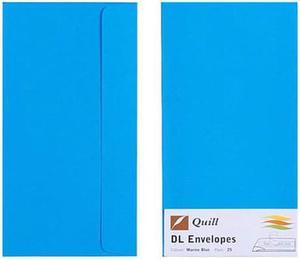 Quill Envelope 25pk 80gsm (DL) - Marine Blue